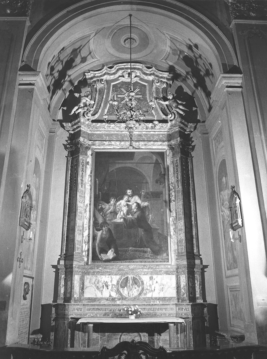 Sant'Antonio da Padova riceve Gesù Bambino da San Giuseppe - Piacenza